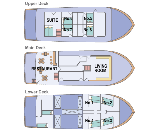 Daphne deck plan
